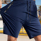 🔥HOT SALE 70% OFF🥰 Men's Elastic Summer Shorts💎Breathable, Zippered Pockets & Stretch Fit🩳❄️