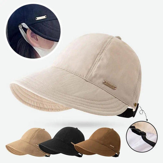 🏆Limited Sale 50% OFF☀️Women's Wide Brim Sun-protection Cap