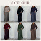 🔥Hot Sale 50% OFF!!⚡50K+ SOLD!❄️🔥Women's Solid Color Long Sleeve Jumper & Pleated Bottom Dress