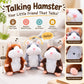 🥳2026 HOT SALE🥳💞50K+ SOLD! 🐹✨ 50% OFF! Talking Hamster Plush – repeats whatever you say, auto head-shaking, hilarious fun for kids & adults. Perfect gift & pet entertainment! 🎁💚
