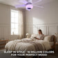 🏆LAST DAY SALE ONLY￡19.99 🎁Smart E27 Ceiling Fan Light with Hi-Fi Bluetooth Speaker & Mood Lighting  Cool Breezes • Crystal-Clear Sound • 16 Million Colours💡🌬️🎵