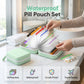 🏆 Last Day Special Price £9.99 ! 💊A8 Waterproof Pill Pouch Set – 7 to 14 Days of Meds & Vitamins💧Waterproof & Crush-Resistant Shell