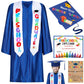 🔥Last Day 50% OFF - Kindergarten Graduation Cap & Gown Set – Class of 2026 Satin Graduation Outfit & Keepsake Gift Bundle 🎓