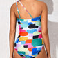 💖LAST DAY SPECIAL PRICE: ￡13.99!!💖One Shoulder One Piece Swimsuit for Women👙