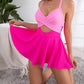 ⏳Last Day Special Sale 49% OFF🩱Women's Cutout One Piece Skirt Swimsuit
