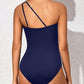 💖LAST DAY SPECIAL PRICE: ￡13.99!!💖One Shoulder One Piece Swimsuit for Women👙