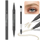 💖BUY 1 GET 1 FREE-Each Only ￡4.49!! 💖2-in-1 4D Eyebrow Pencil (Natural Brow Makeup and Eyelash Line)