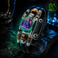 💥Last Day – 50% OFF☪️Glow-in-the-dark Leather Zodiac Sign Bracelet For Men and Women (6.9/8.1 inches)♑️