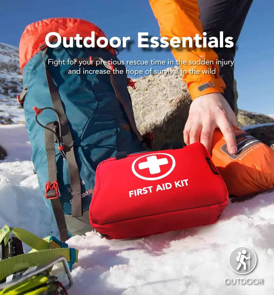 ⛑️HOT SALE 49% OFF✨🩹 First Aid Kit – Waterproof, Portable & High-Quality Trauma Kit for Emergencies 🚗🏕️🏠