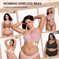 🏆SUMMER HOT SALE 60% OFF 🔥Super Firming Leopard Print Jelly  Bra | Women Wirefree Bras 👍No More Sagging Breasts