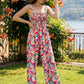 🏖️LAST DAY SALE: ONLY ￡14.99!!🌼Women’s Casual Print Sleeveless Overalls Jumpsuits