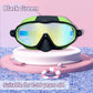 🔥SUMMER GIFT – ONLY £9.99!!🏆#1 Bestselling🏊‍♀️HD children's large frame waterproof and anti-fog swimming goggles