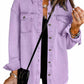 2025 Women's Casual Denim Button Down Distressed Jacket (Buy 2 Free Shipping)