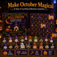 🎃💎 31-Day Halloween Diamond Painting Advent Calendar – DIY Gnome Ornament Countdown Kit