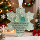 🌊Snowflake-Shaped Sea Glass Friendship Decor❄✨Shaped by Nature & Crafted by Hand!
