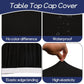 🌸 LIMITED TIME 60% OFF! ✨Pack Stretch Fabric Table Top Cap Cover, fits 4ft/6ft/8ft Tables