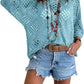 🔥💐SUMMER DAY SALE - ONLY £13.99!!⚡50K+ SOLD✨Womens Bohemian-Inspired Beige Crochet Top With V-Neck