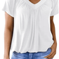 ✨Women's Casual Short Sleeve V Neck Basic T-shirts