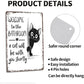 Vintage Black & White Cat Wall Art