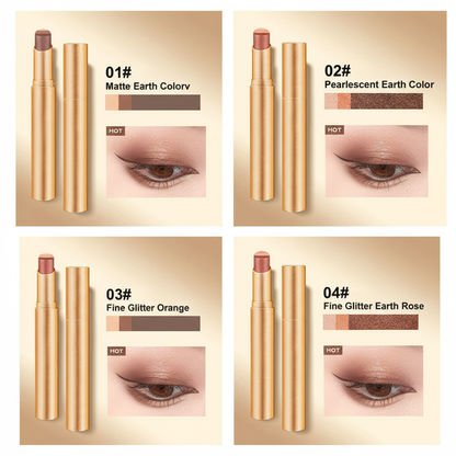 🎉Final 3 Hours- BUY 1 GET 1 FREE!!🌸✨3 Colors in 1 Eyeshadow Stick