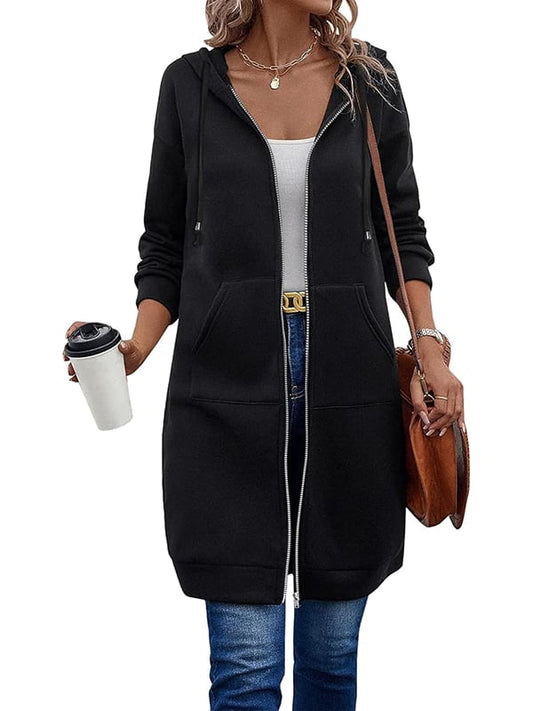 🥳Last Day Sale 49% Off🔥Women Casual Zip up Fleece Hoodies