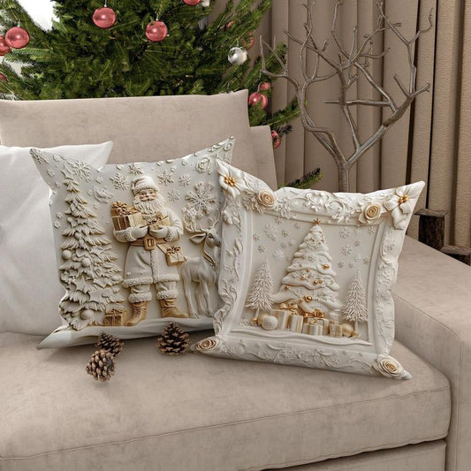 ⏰LAST DAY: ￡9.99 for 4PCS!!⚡50K+ SOLD!💕Christmas Themed Cushion Cover🎁