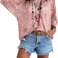 🔥💐SPRING DAY SALE - ONLY £15.99!!⚡50K+ SOLD!✨Womens Bohemian-Inspired Beige Crochet Top with V-Neck