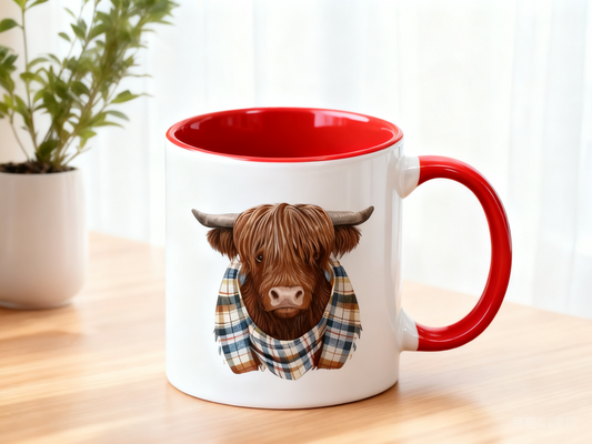 🔥CHRISTMAS SALE 50% OFF!!🏆Flash Sale⚡ 50K+ SOLD! Almost Gone💥Cute Highland Cow Mug🎁