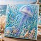 🌊LAST DAY SALE: Only £9.99🌊✨ Ocean Theme Pearl Art DIY Kit – Relaxing DIY Craft to Create Stunning Coastal Artwork