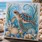 🌊LAST DAY SALE: Only £9.99🌊✨ Ocean Theme Pearl Art DIY Kit – Relaxing DIY Craft to Create Stunning Coastal Artwork