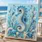 🌊LAST DAY SALE: Only £9.99🌊✨ Ocean Theme Pearl Art DIY Kit – Relaxing DIY Craft to Create Stunning Coastal Artwork