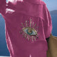 🌷Meet Summer-50% OFF🍃Evil Eye Casual Sequin Beaded Shirt👁️