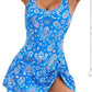 👙2026 Summer Hot Sale 50% OFF💃Women's One Piece Tummy Control Tie Knot Swimsuit