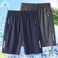 🔥HOT SALE 70% OFF🥰 Men's Elastic Summer Shorts💎Breathable, Zippered Pockets & Stretch Fit🩳❄️