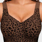 🏆SUMMER HOT SALE 60% OFF 🔥Super Firming Leopard Print Jelly  Bra | Women Wirefree Bras 👍No More Sagging Breasts