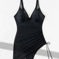 💥Last Day Special Sale 49% OFF🩱Slimming Mesh Sheer Sarong Wraps Swimsuit