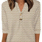 🌸Spring Sale 60% OFF👕Casual Printed V-Neck Top for Women