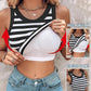 💖Last Day Special Price ￡8.99!!💖Ribbed Stretchy Tank Top with Shelf Bra