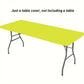 🌸 LIMITED TIME 60% OFF! ✨Pack Stretch Fabric Table Top Cap Cover, fits 4ft/6ft/8ft Tables