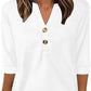 🌸Spring Sale 60% OFF👕Casual Printed V-Neck Top for Women