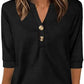 🌸Spring Sale 60% OFF👕Casual Printed V-Neck Top for Women