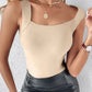 🏆Last Day Special Price ￡8.99💐Women's U Neck Thermal Tank Tops with Built-In Bra