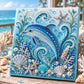🌊LAST DAY SALE: Only £9.99🌊✨ Ocean Theme Pearl Art DIY Kit – Relaxing DIY Craft to Create Stunning Coastal Artwork