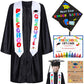 🔥Last Day 50% OFF - Kindergarten Graduation Cap & Gown Set – Class of 2026 Satin Graduation Outfit & Keepsake Gift Bundle 🎓