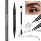 💖BUY 1 GET 1 FREE-Each Only ￡4.49!! 💖2-in-1 4D Eyebrow Pencil (Natural Brow Makeup and Eyelash Line)