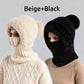 ⏰Black Friday Mega Deal – ￡12.99!!💖Women's Winter One-Piece Knitted Beanie Scarf Mask