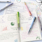 6 PCS Multi-Color Pen, 0.5mm Color Pen, 4-in-1 Multi-Color Ink Pen