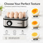 ⏳LAST DAY SALE 50% OFF ⏰🍳Multifunctional Egg Steamer with Clear Lid