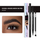 💖BUY 1 GET 1 FREE-Each Only ￡4.49!! 💖2-in-1 4D Eyebrow Pencil (Natural Brow Makeup and Eyelash Line)
