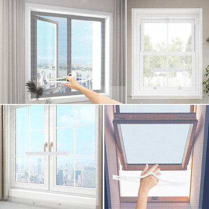 ⏳ Limited-time Special Price:£ 7.99！！ ✨3-Second Fit Window Mesh 🌬️ Ultra-fine 1.0mm mesh 🦟 Blocks virtually all bugs ✅ Breathable & invisible 🏡 Trusted by thousands of UK homes for a bug-free summer!
